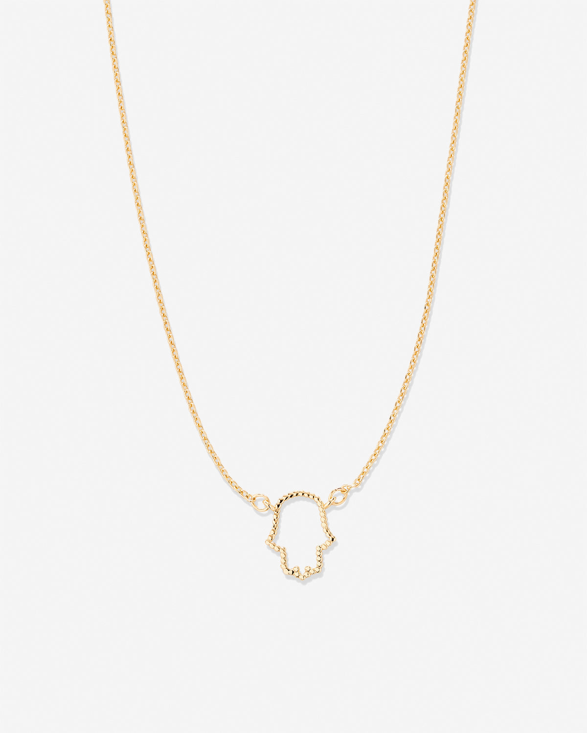 Just For Luck Hamsa Necklace