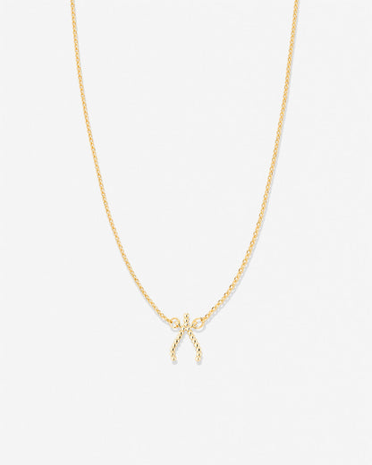 Just For Luck Wishbone Necklace