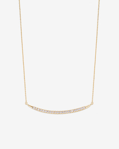 Love The Sky You're Under Pave Necklace