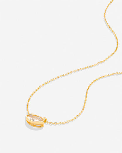 Self Love Marquise Necklace