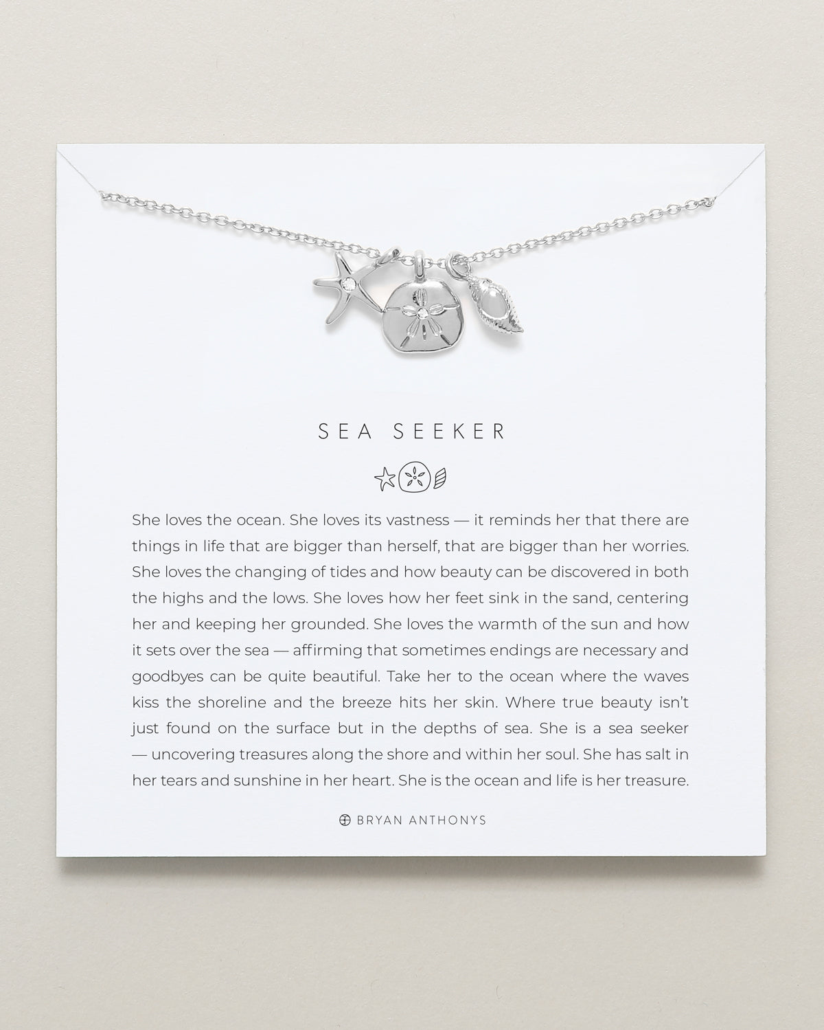 Sea Seeker & Grit Layered Necklace Set
