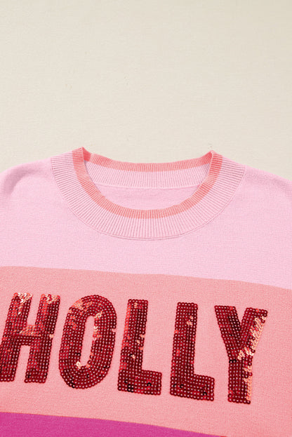 Threaded Pear Elizabeth Jolly Color Block Sweater