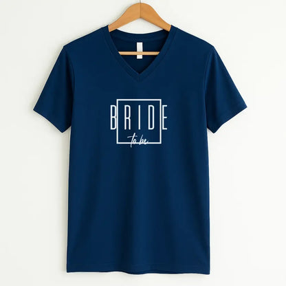 Bach Crew Bride To be Party Bachelorette V-Neck T-shirt