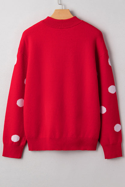Threaded Pear Tiffany Christmas Holiday Loose Sweater