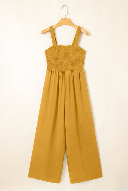 Threaded Pear Rebecca Sleeveless Wide Leg Jumpsuit