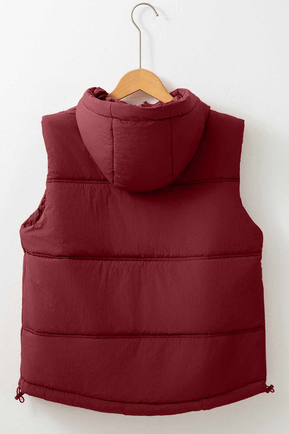 Threaded Pear Clare Side Hooded Puffer Vest