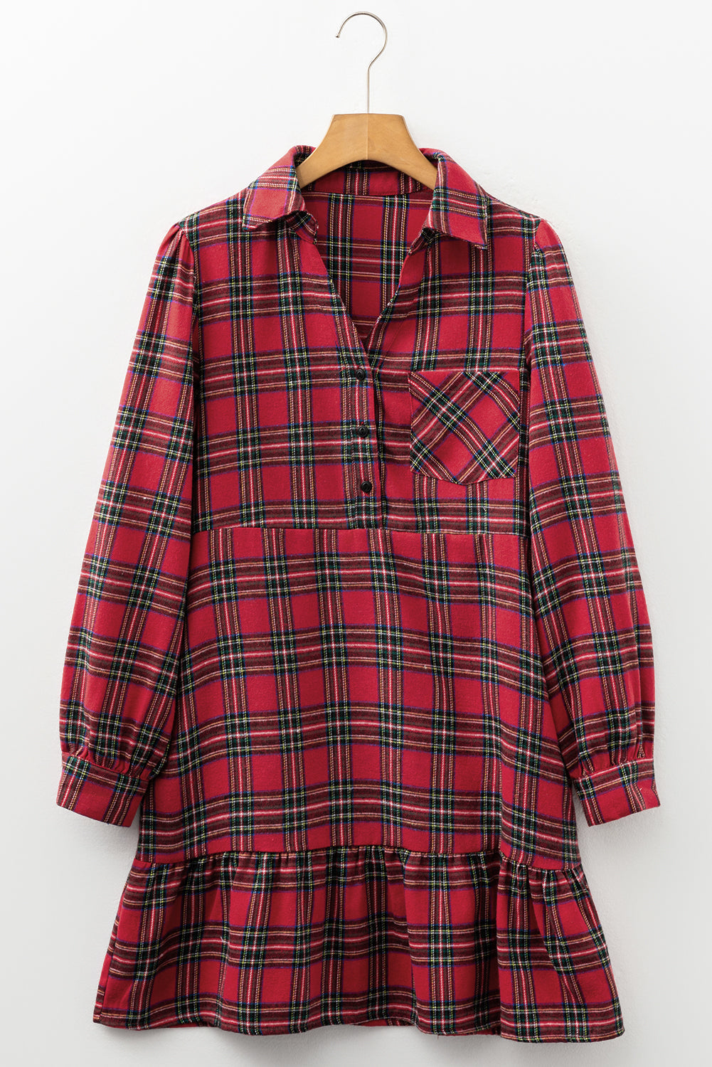 Threaded Pear Wynlyra Sleeve Mini Dress Long Sleeve Top