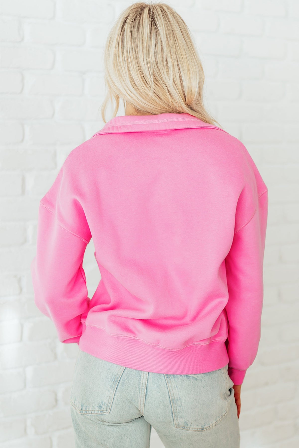 Threaded Pear Haven Stand Drop Shoulder Sweatshirt