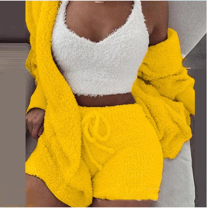 Women’s Plush 3-Piece Homewear Set