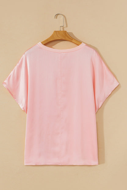 Threaded Pear Nyomi Short Batwing Sleeve PLUS Top