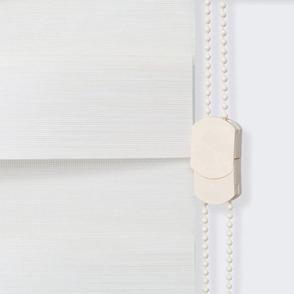 Elegant Comfort Corded Zebra Blinds, Dual Layer Window Treatments Sheer Light Control