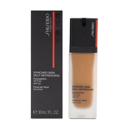 Shiseido Synchro Skin Self-Refreshing Foundation 440 Amber (Blemished Box)