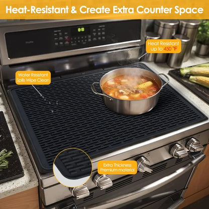 Anti-Scratch Reusable Stove Cover Pad