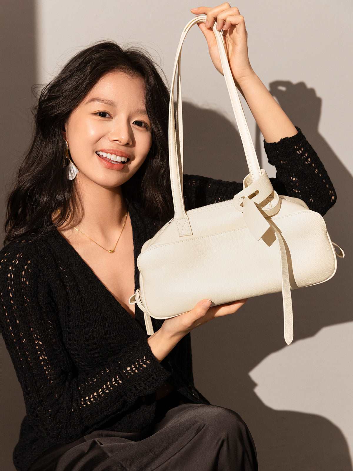 Mini Rectangular Knot Strap Shoulder Bag