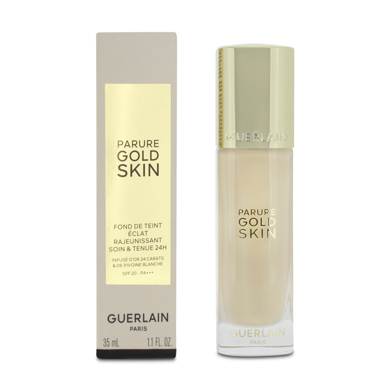 Guerlain Parure Gold Skin Foundation Shade 0W Warm/Dore