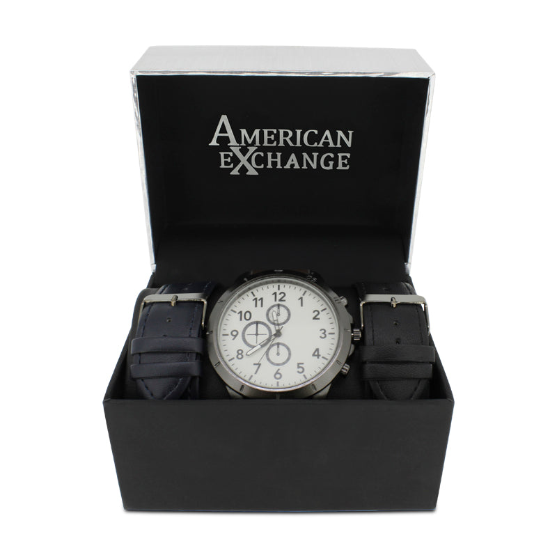 American Exchange Men's Watch With Interchangeable Strap  (Ex-Display)
