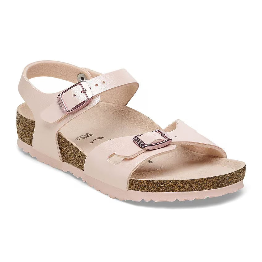 Birkenstock Rio Kids Birko-Flor Birkibuc Rose