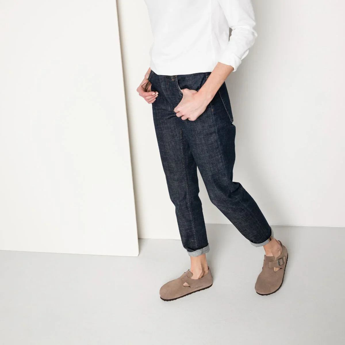 Birkenstock London Suede Leather Taupe