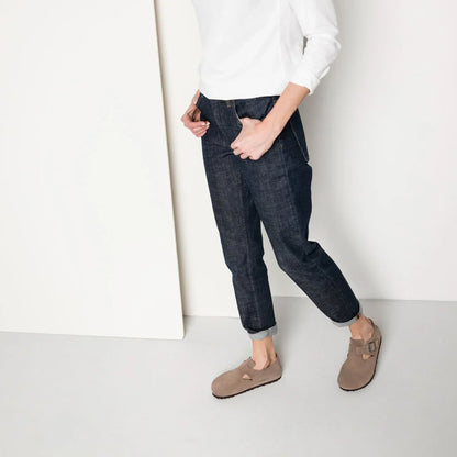 Birkenstock London Suede Leather Taupe