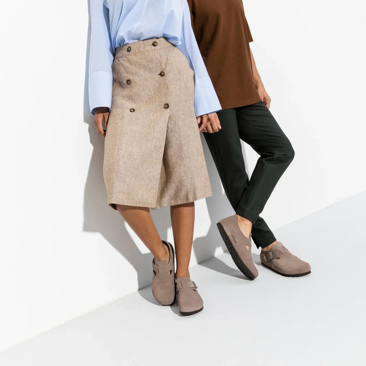 Birkenstock London Suede Leather Taupe