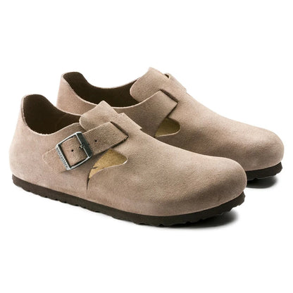 Birkenstock London Suede Leather Taupe