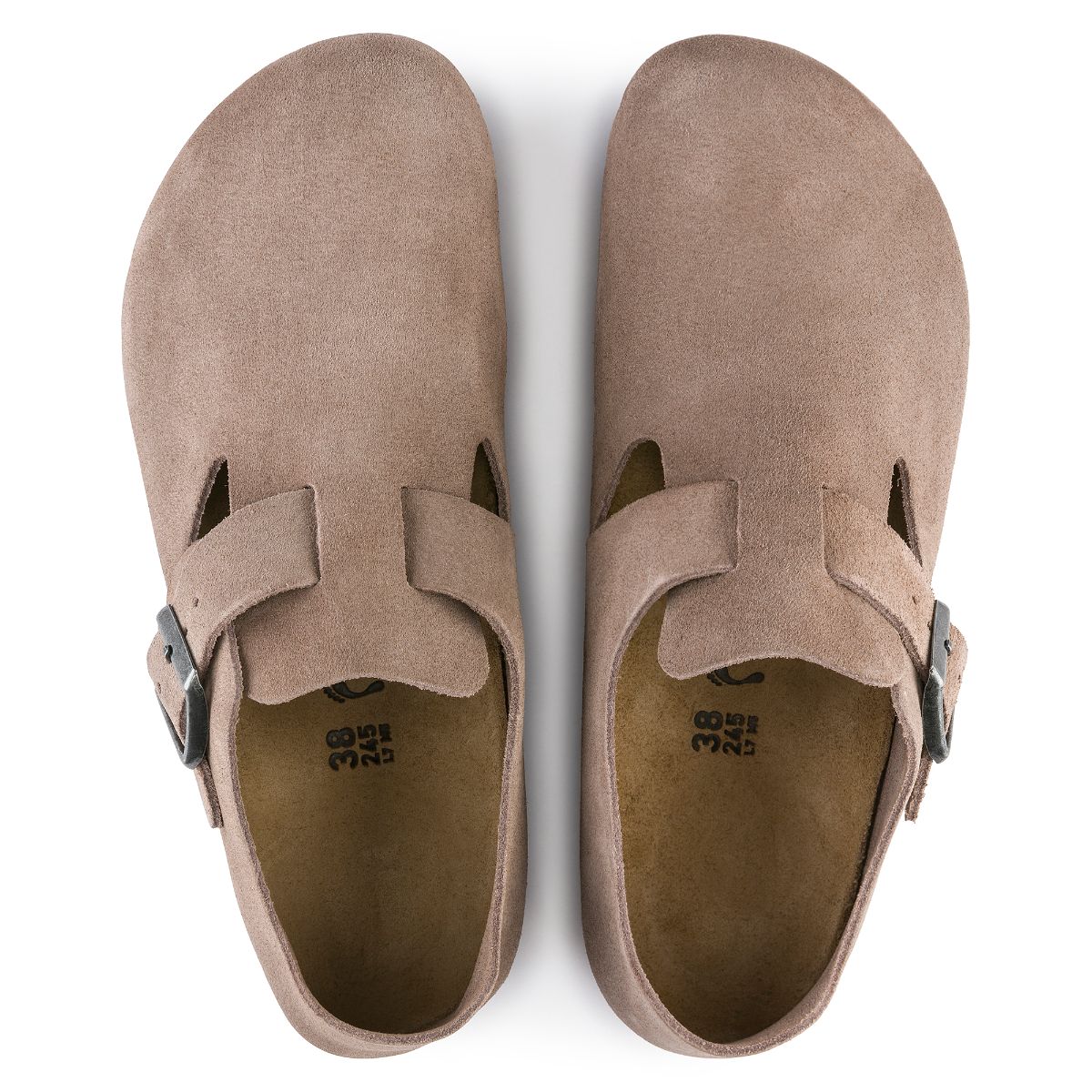 Birkenstock London Suede Leather Taupe