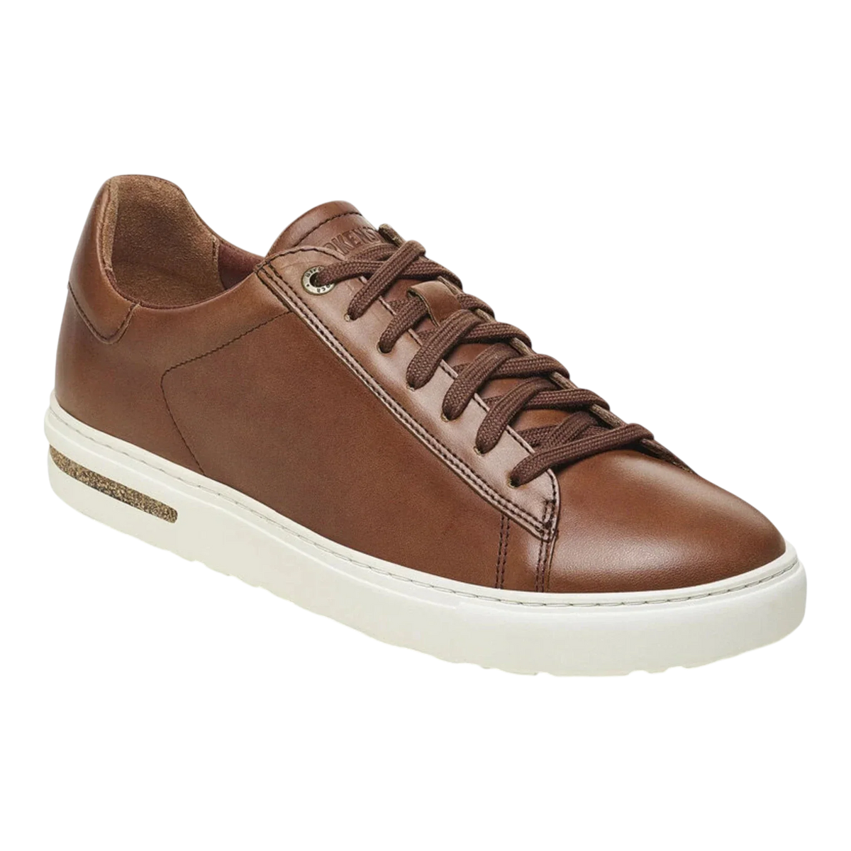 Birkenstock Bend Low Unisex Sneakers — Cognac Leather