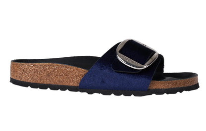 Birkenstock Madrid Big Buckle Nubuck Leather Midnight