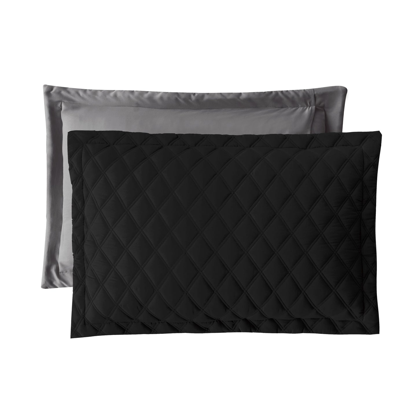 Elegant Comfort 3-Piece Diamond Quilted Reversible Bedspread Coverlet Set