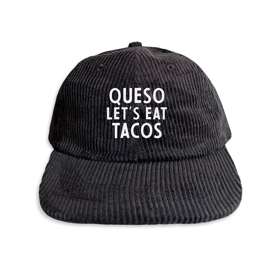 Frankie Jean Queso Let's Eat Tacos Corduroy Cap
