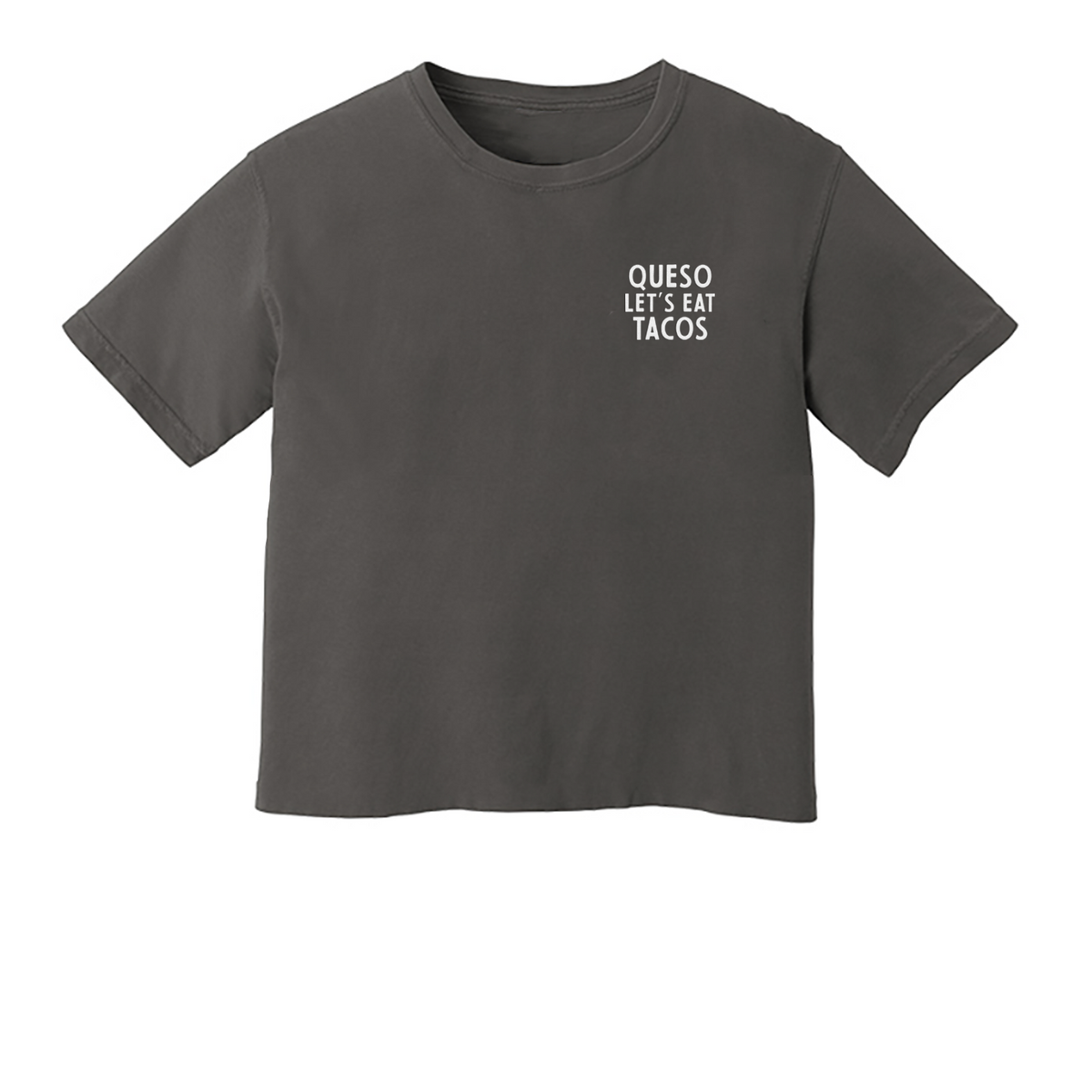 Frankie Jean Queso Let's Eat Tacos Washed Tee