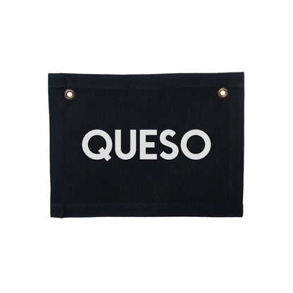 Frankie Jean Queso Small Canvas Flag