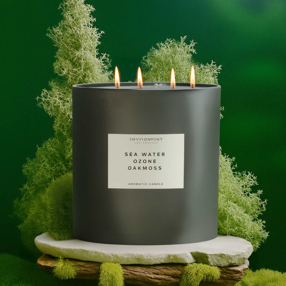 ENVIRONMENT 55oz Candle SeaWater Ozone OakMoss