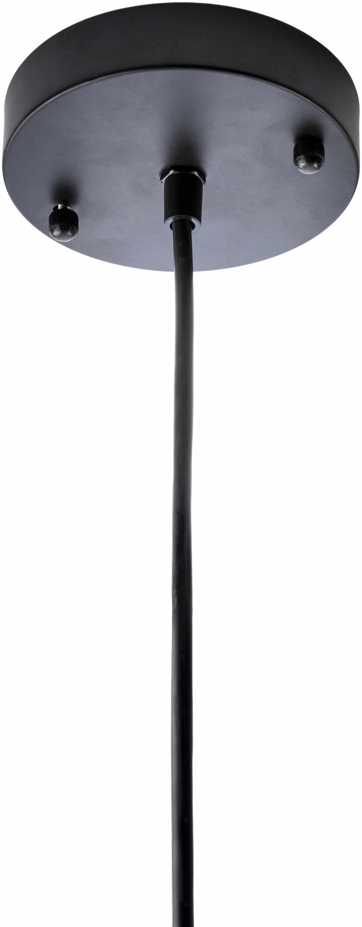 Bailleval Dark Brown Rattan Pendant