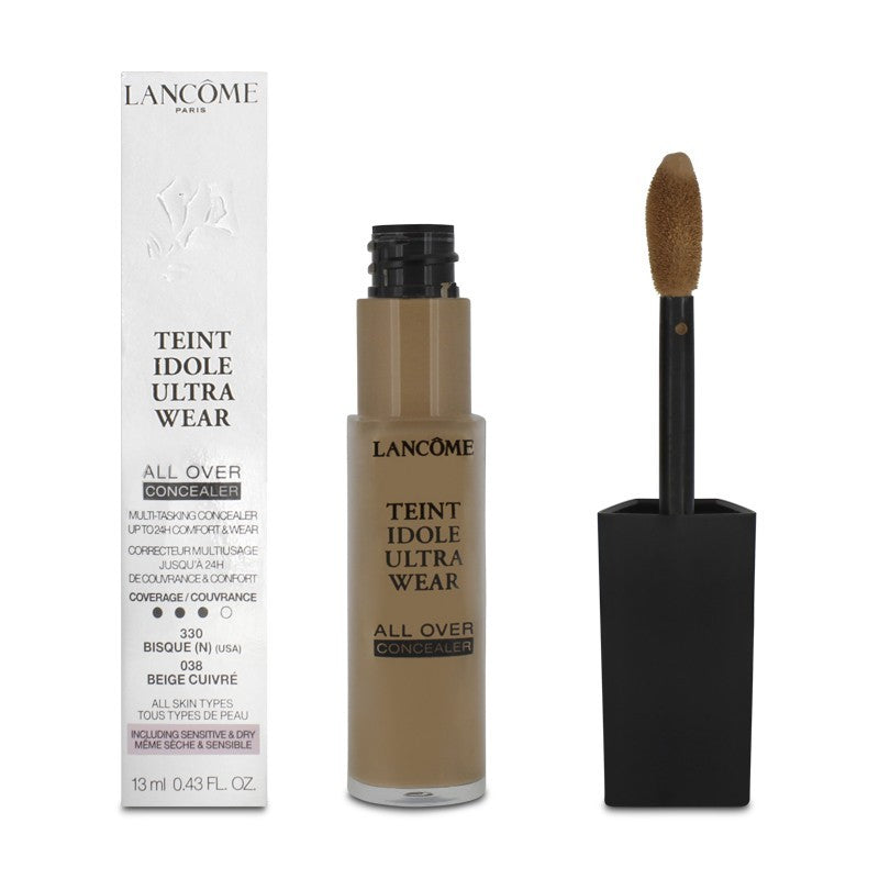 Lancome Concealer 038 Beige Cuivre Teint Idole Ultra Wear  (Blemished Box)