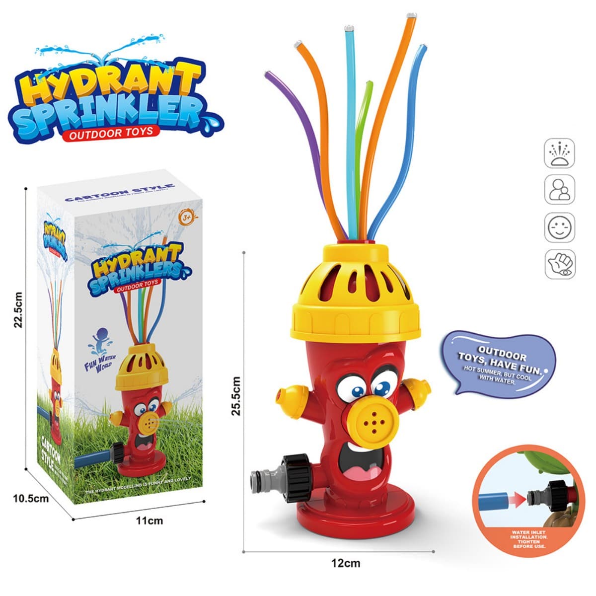 Cute Cartoon Outdoor Sprinkler Toy
