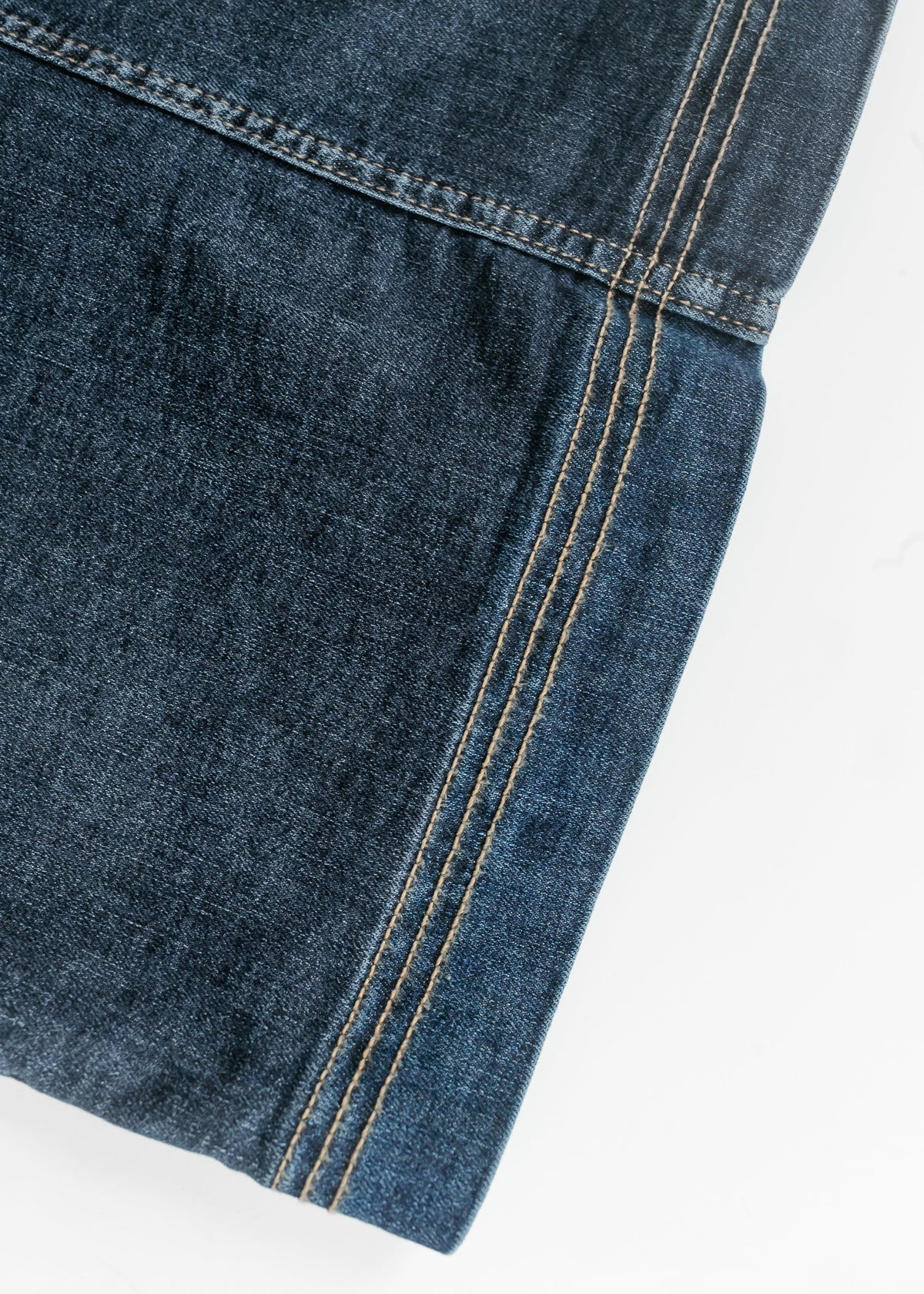 Bria Dark Wash Denim Maxi Skirt