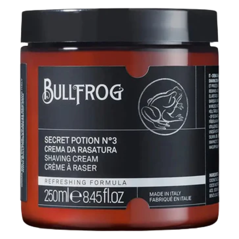 Shaving Cream 250ml Bullfrog Secret Potion No.3