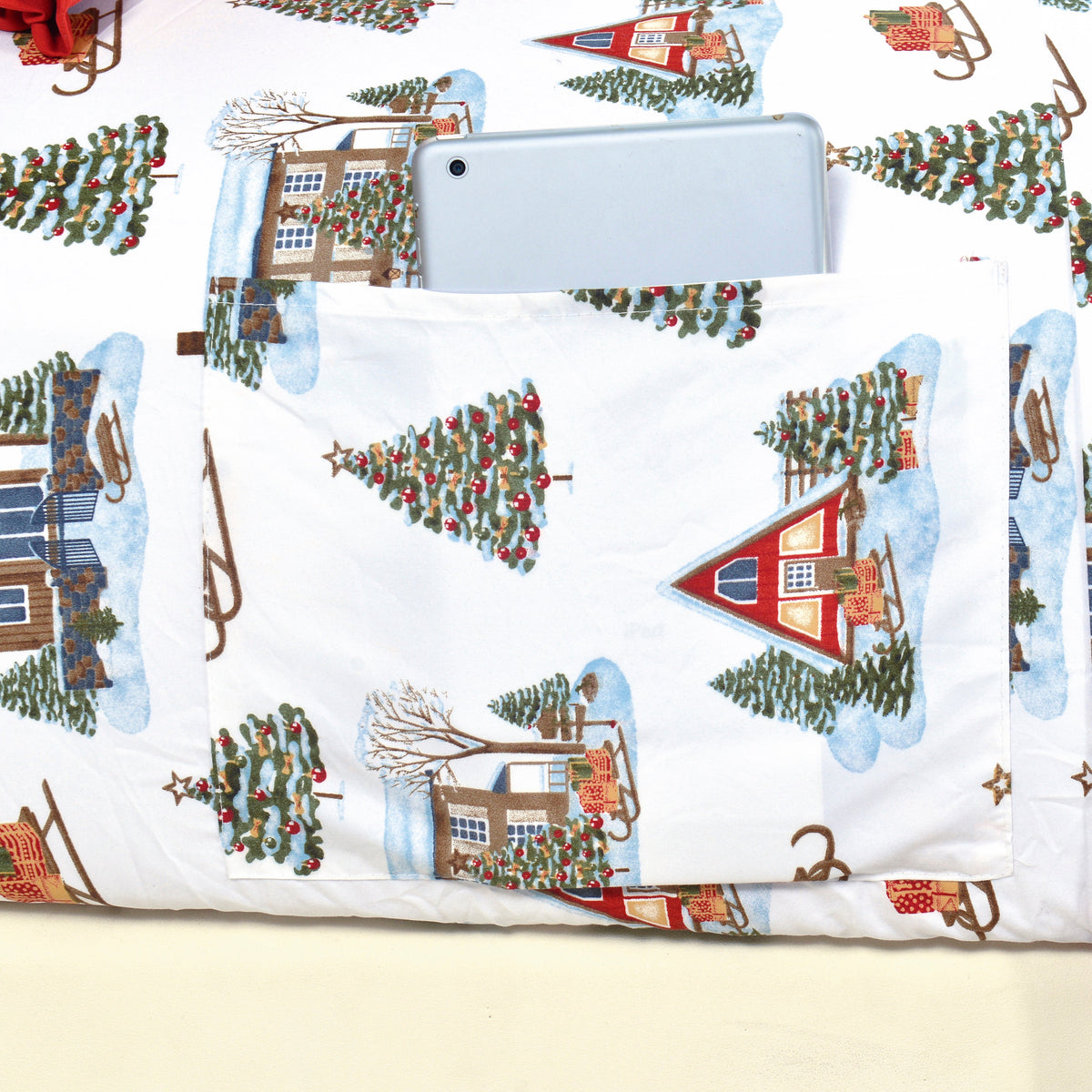 Elegant Comfort 6-Piece Christmas & Holiday Sheet Set - Soft as a Hotel Premium Quality