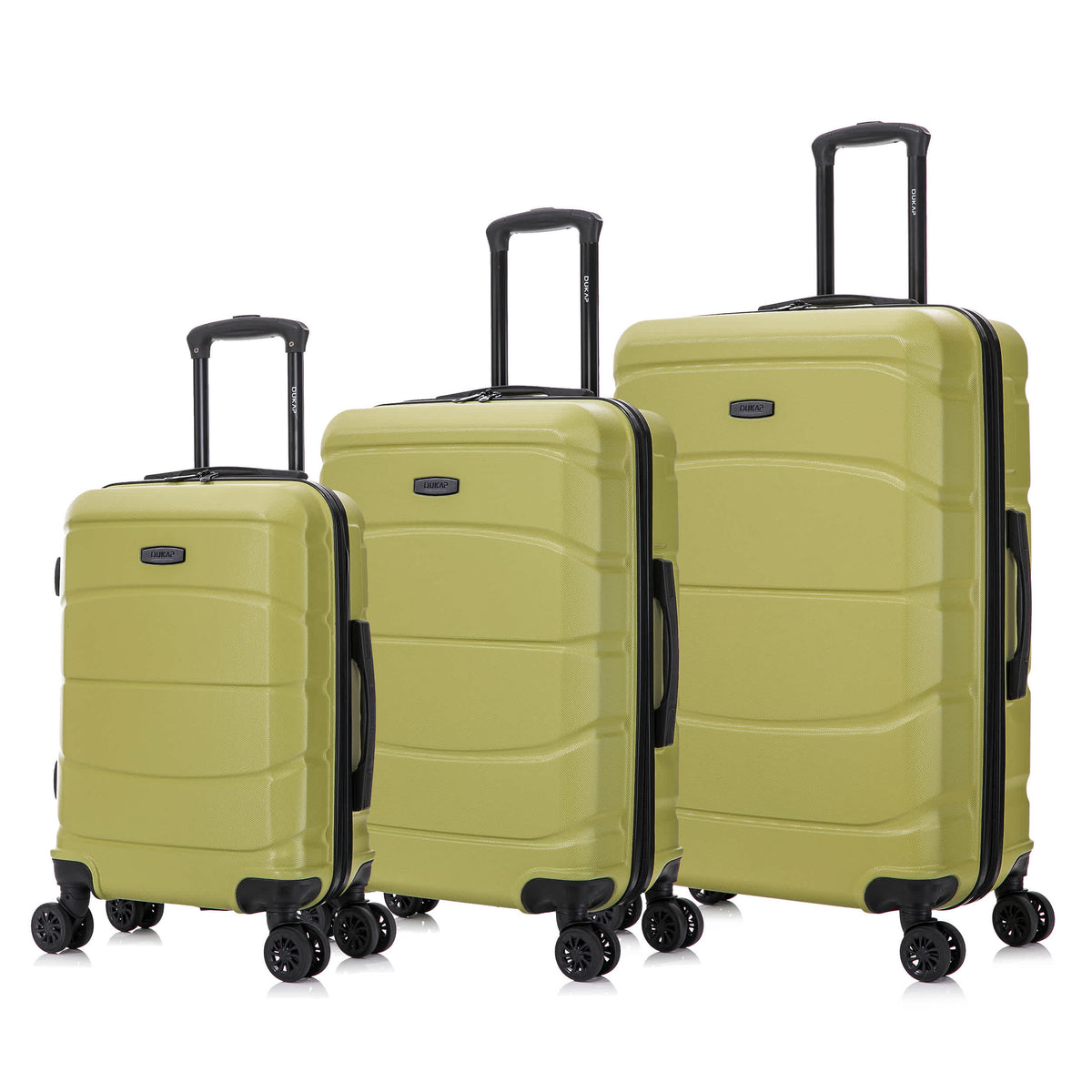 DUKAP Unisex Sense Lightweight Hardside Spinner Luggage