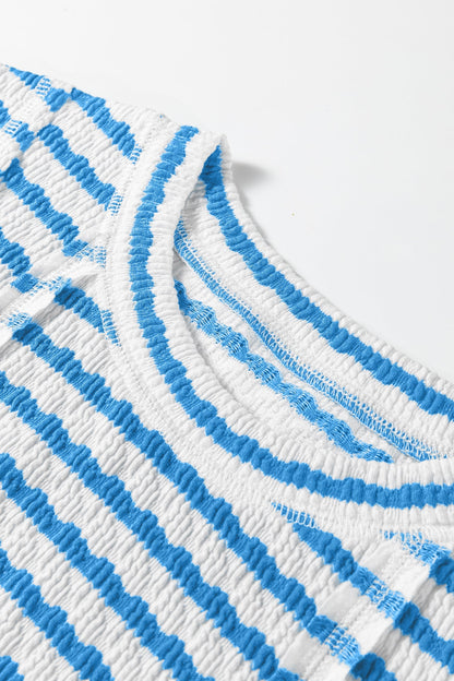 Threaded Pear Maddie Sleeve Patchwork T Shirt