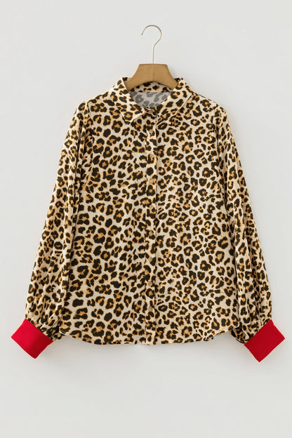 Threaded Pear Mikayla Contrast Edge Shirt