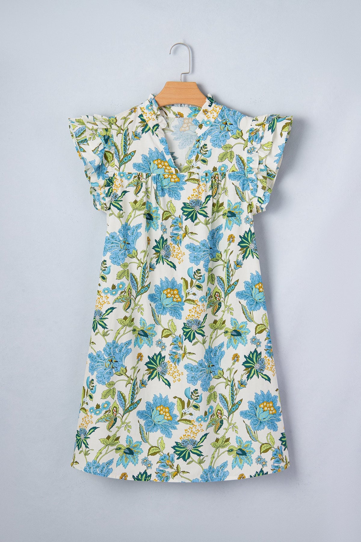 Threaded Pear Giuliana Sleeve Shift Mini Dress