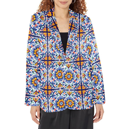 Baha Ranch Blues Talavera Women's Blazer