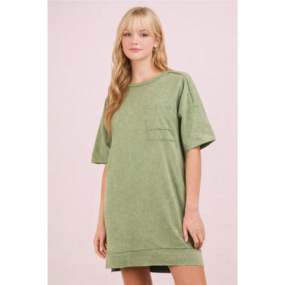 Women's Summer T Shirt Dress Casual Short Sleeve Crewneck Loose Fit