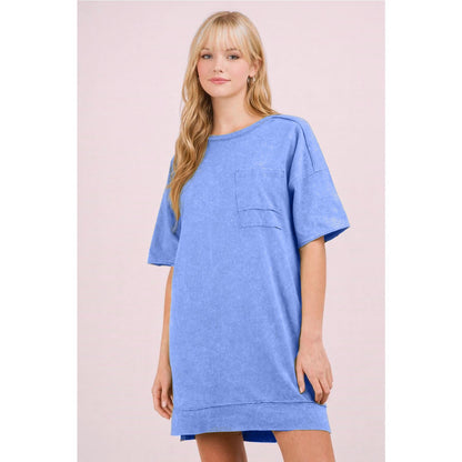 Women's Summer T Shirt Dress Casual Short Sleeve Crewneck Loose Fit