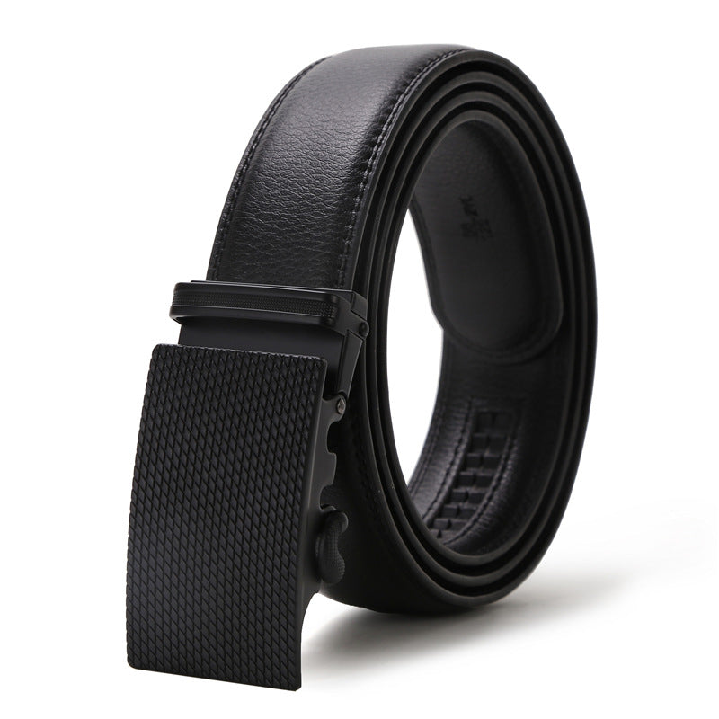 Men’s High-End Automatic Buckle Belt | High-Sense Cost-Effective Executive Waistband | Trendy Minimalist Professional Leather Belt | Luxury-Label Statuesque Men’s Accessory | 2026 High-Fashion Radiant Urban Essential
