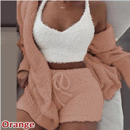 Women’s Plush 3-Piece Homewear Set