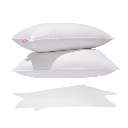 Canadian Down & Feather Company White Down Pillow, Soft Support 2 Pack