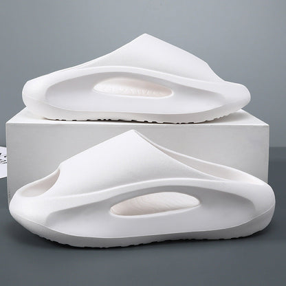 INS Trending Unisex Hollow Slippers | Breathable Peep-Toe Summer Slides | Lightweight Sporty Beach Shoes for Women & Men | Aesthetic Anti-Slip Home & Outdoor Sandals